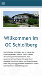 Mobile Screenshot of golfclub-schlossberg.de